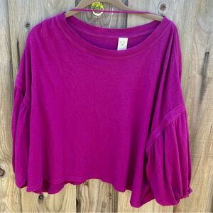 Magenta tunic